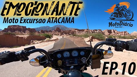 Moto Excursão ATACAMA. Deixamos CAFAYATE entramos no CÉU 😮😮😮 EMOCIONANTE EP:09