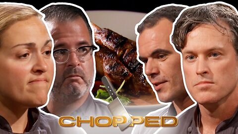 Chopped: Grilling Salmon, Wild Boar & Mayo | Full Episode Recap | S7 E4 | Food Network