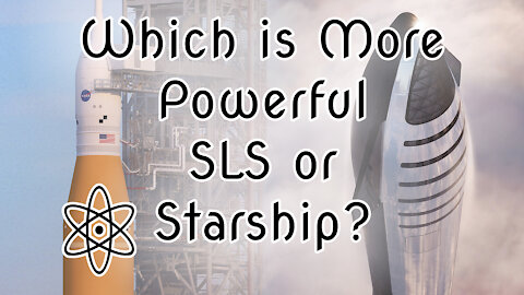 Which is More Powerful SLS or Starship? Let me Explain |⚛