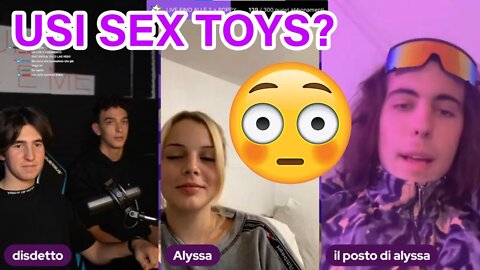 ALYSSIA AMMETTE DI USARE SEX TOYS IN LIVE DA GRENBAUD😳😳