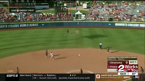 Sooners Beat Bama 7-3, Will Play UCLA in Championship Series