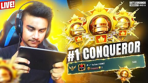 🔴 ACE TO CONQUEROR || RANK PUSH 🔥🔥| BGMI LIVE 🇮🇳