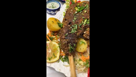 Mutton Raan Roast recipe (easy to make)