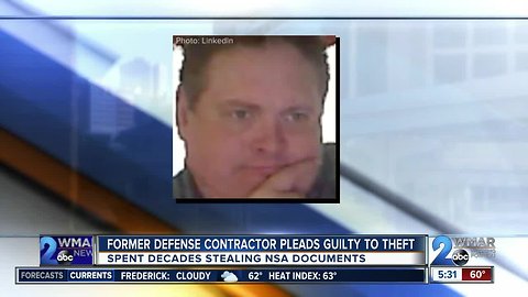 NSA contractor pleads guilty to largest theft case of classified documents in history