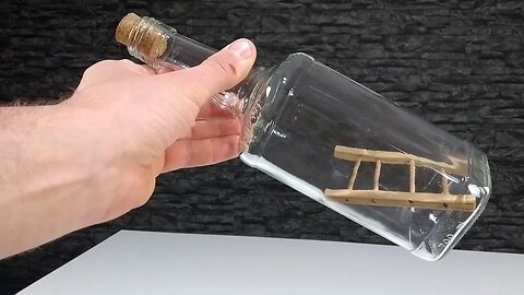 Ladder in the Bottle Trick Revealed