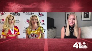 Tavia and Gracie Hunt talk Chiefs Style Lounge