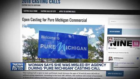 'Pure Michigan' says casting call that duped Metro Detroit woman was a fake