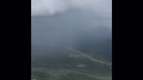 View of Storm from Mountaintop