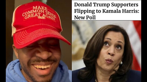 😂 JUST LOST IT! Kamala Harris is stealing Trump Supporters? Do you believe this ?