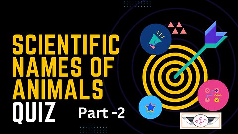 Quiz for Competitive Exams || @RAMSCOMM-EDU-2023 || #Rq-00003 || Scientific names part-2