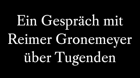 Episode 9: Im Gespräch mit Reimer Gronemeyer über Tugenden