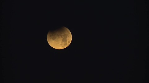 Time Lapse: Lunar eclipse from Fort Myers