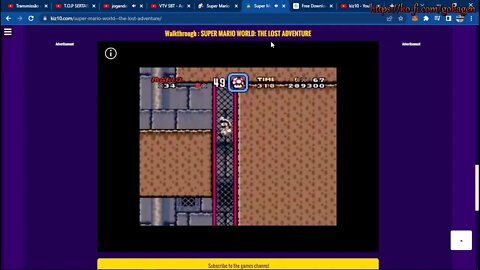 Transmissão ao vivo de mario bros generation4 Super Mario World: The Lost Adventure