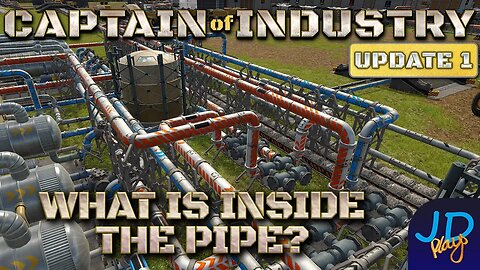 What is inside Schrodinger's Pipe? 🚛 Ep54🚜 Captain of Industry Update 1 👷 Lets Play, Walkthrough