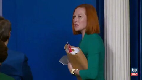 WH Press Secretary Jen Psaki Dodges When Asked If Biden Will Have "A Press Conference Anytime Soon"