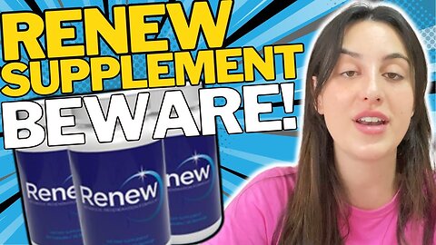 RENEW (⚠️BIG WARNING⚠️)RENEW REVIEWS SALT WATER TRICK RENEW WEIGHT LOSS