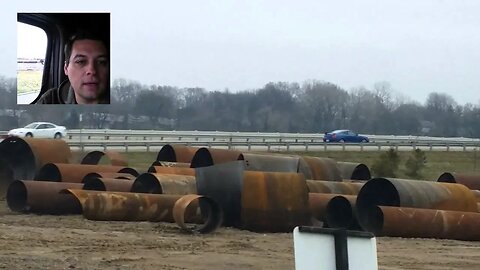 Hauling Steel Pilings BIG'ENS