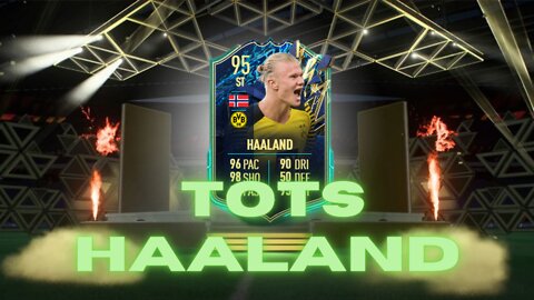 I packed TOTS Haaland in FIFA 22