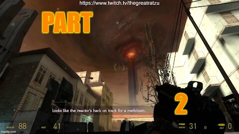 Chatzu Plays Half Life 2 Episode 1 Part 2 - 25 Percent Less Salt