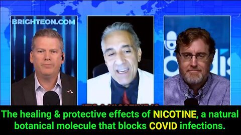 NICOTINE, a natural botanical molecule that blocks COVID 💉☠️💉