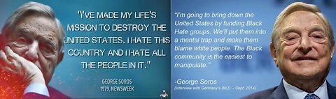 👹💣 PSYCHOPATH GEORGE SOROS: FORMULA FOR KILLING AMERICA 👀 ▪️ 16-MIN VIDEO