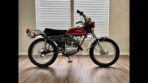 Original Unrestored 1971 Yamaha AT1-C Enduro