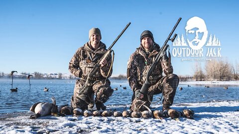 Snowy Migration Day Duck Hunt - (Benelli Super Black Eagle 3) | Outdoor Jack