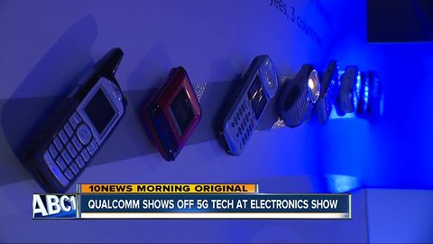 Qualcomm shows off 5G Tech at Consumer Electronics Show