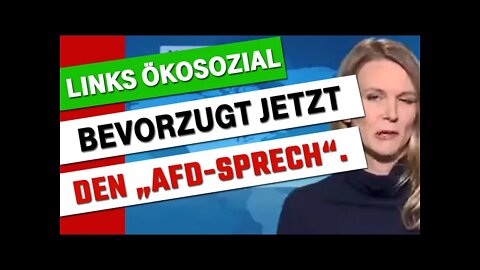 AFD-Sprech wird "voke" bei den Links-Ökosozialen.