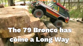 Quick Review of Modifications to the 79 Ford Bronco Traxxas Trx-4 RC Rock Crawler