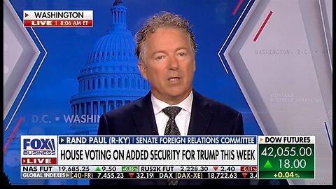 Sen Rand Paul: Hillary and Left Wing Media Are Inciting Violence Against Trump