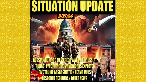 SG Anon. Juan O Savin ~ Situation Update 9/21/24 ~ Restored Republic > Judy Byington- Q+ White Hats