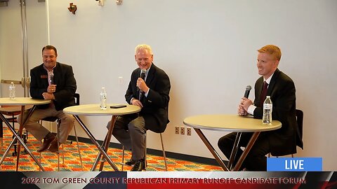 2022 Tom Green County Republican Primary Runoff Candidate Forum