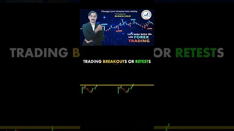 Trading breakouts or retests chart patterns|price action|technical analysis|trendline|national forex