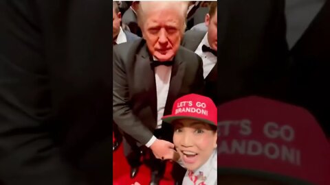 MAR-A-LAGO Meeting President Trump reception line - Veterans For America First Ambassador Trang