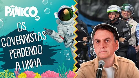 BOLSONARO SÉRIO FALA SOBRE DANÇA DA MOTINHA COM PAZUELLO