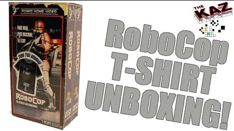 RoboCop Tee Shirt Unboxing