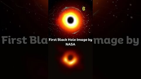 First Black Hole Image by NASA #blackhole #universe #blackholemystery #blackholefacts #shorts