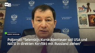 Poljanski: "Selenskijs Kursk-Abenteuer soll USA und NATO in direkten Konflikt mit Russland ziehen"