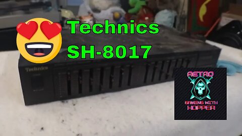 Technics SH-8017 EQ Graphics Equalizer / A Quick Look and Test