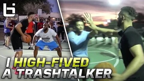 SHUTDOWN The Park With Ballislife | Trash Talker EXPOSED W/ High-Five JUMPER !