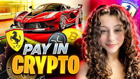 FERRARI ACCEPTS CRYPTO! BITCOIN PUMPING