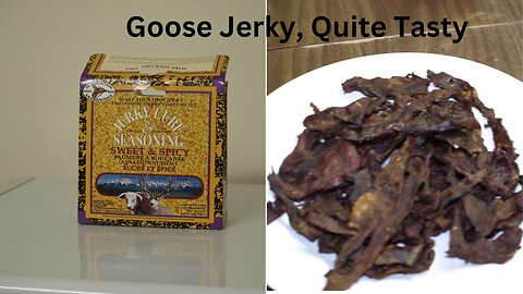 Making Goose Jerky