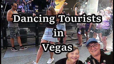 Dancing Tourist in Vegas