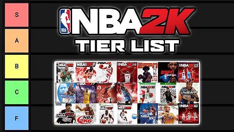 Ranking Every NBA 2K Game