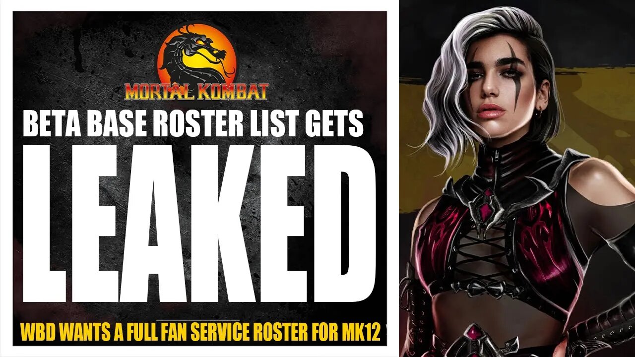 Mortal Kombat 12 Exclusive: 36 BETA BASE ROSTER LEAKED BY INSIDE SOURCE ...