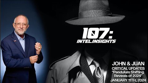 Pendulum Shifting Reveals of 2024: John and Juan – 107 Intel Insights | Jan 11th, 2024