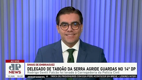 Delegado de Taboão da Serra agride guardas no 14ª DP; Vilela analisa