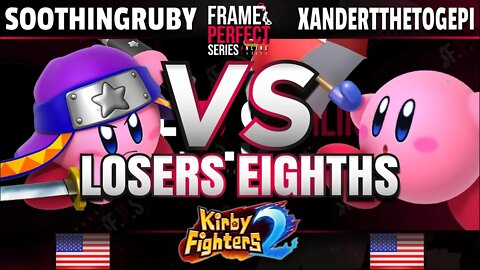 FPS5 Online - SoothingRuby (Ninja) vs. XanderTTheTogepi (Parasol) - Kirby Fighters 2 Losers Top 8