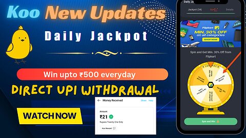 Online Money earning applications win Everyday upto ₹500 in jackpot .